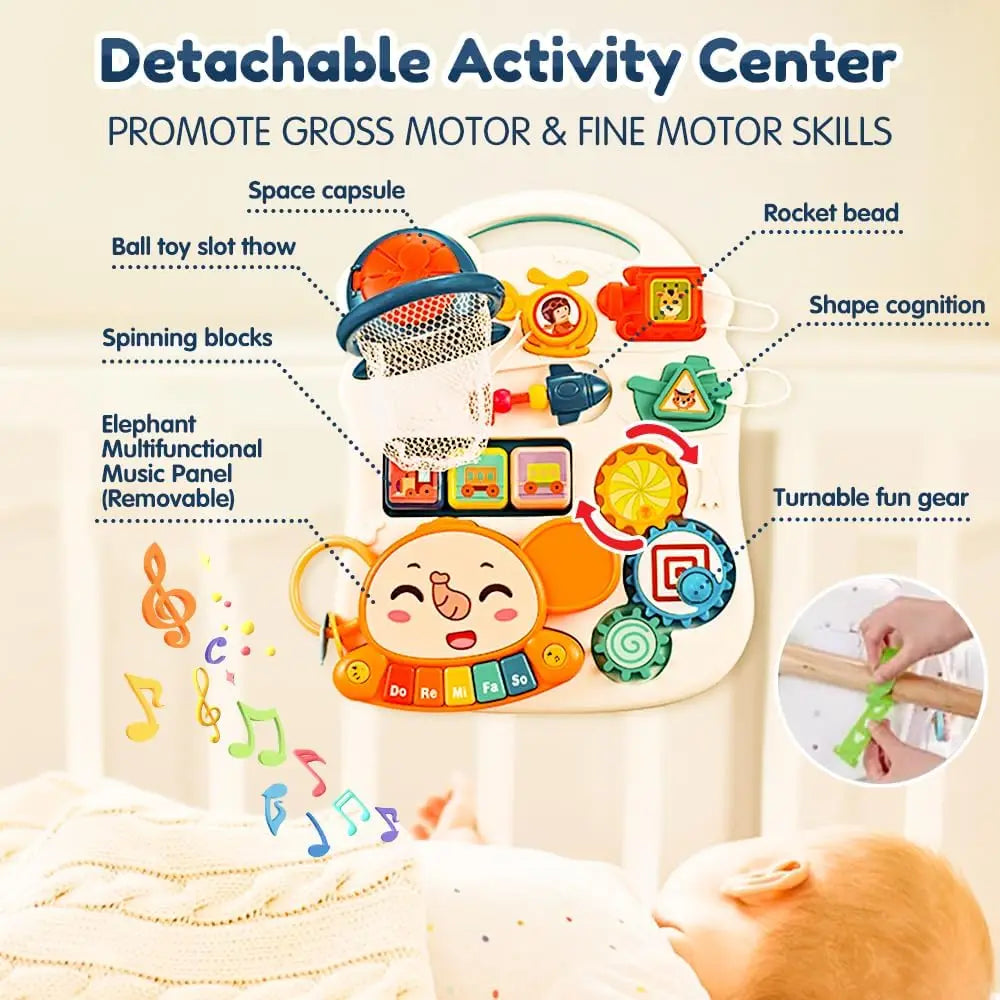 VATOS Baby Walker 5 in 1 Sit to Stand Learning Scooter