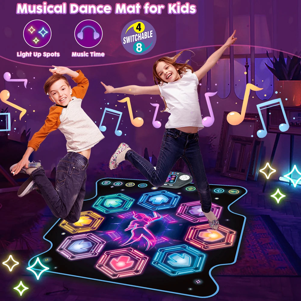 Dance Mat for Kids  Bluetooth 5 Game Modes Built-in Music