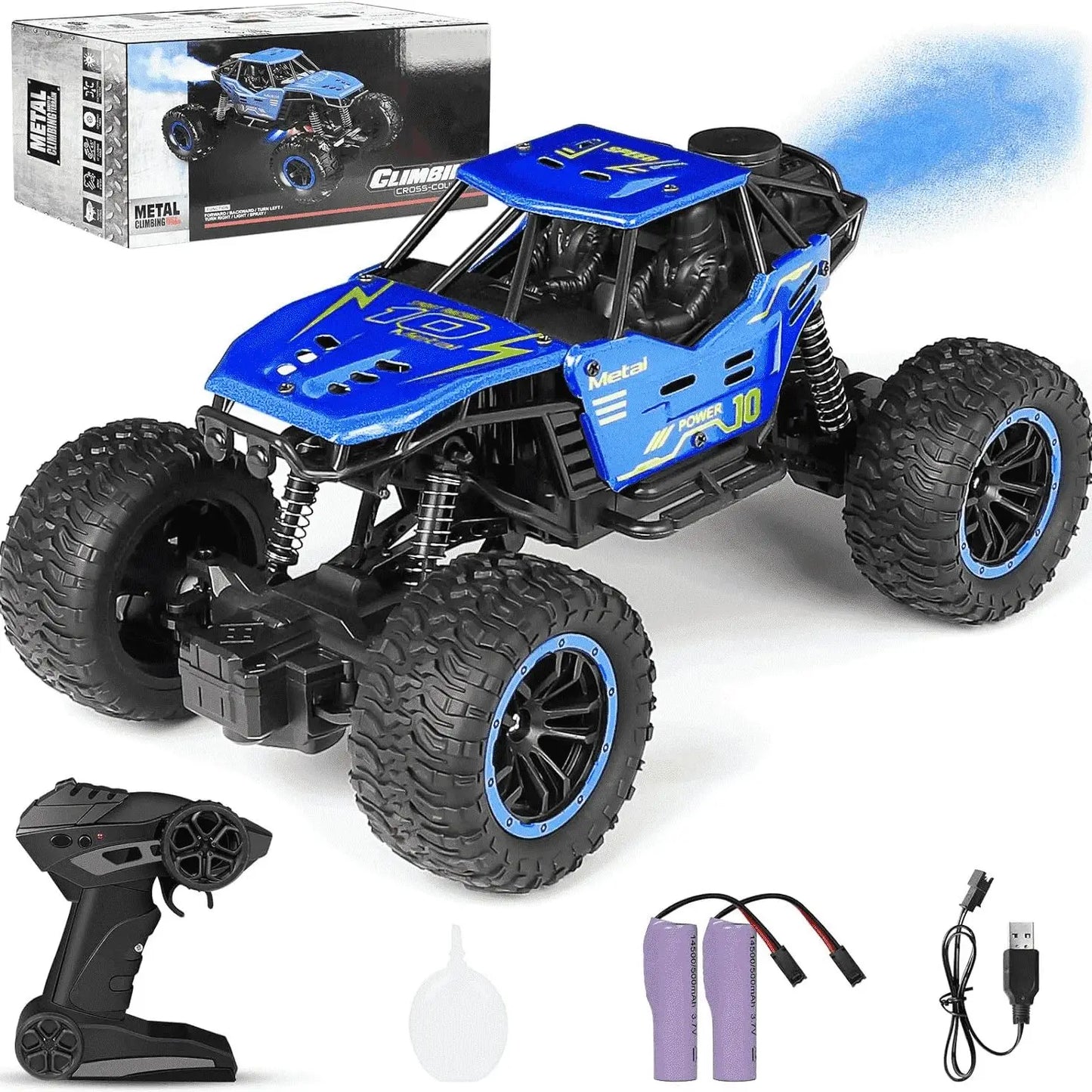 Remote Control Cars 1:18 Scale All Terrain RC Monster Truck