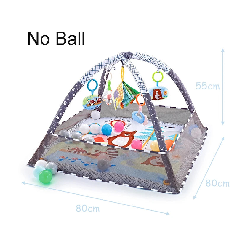 Educational Fitness Frame For Children Play Mat Gym